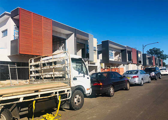 Australian Standard Prefabricated House Light Steel Frame House Kits Modular House