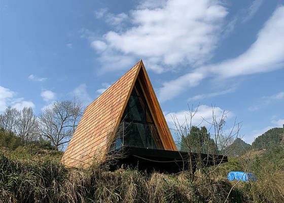 Cabane dans un arbre préfabriquée légère de studio de jardin de l'Australie de normes de système de cadre en acier