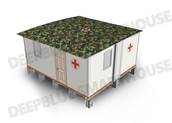 Sandwich Panel Isolation Wards Mobile Field Hospital Customized Modlar Home