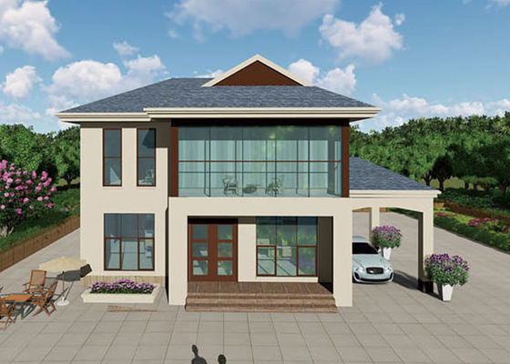 Villa de luxe préfabriquée en acier léger de 300 m2 construite selon les normes australiennes