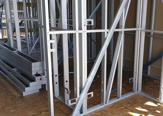 Australia Standard Steel Frame Prefab House Apartment Hotel Buildings Low Cost House Kits