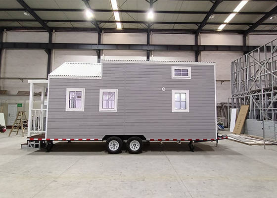 Petite maison préfabriquée EPS Australia American Standard sur roue