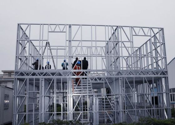 Durable Prefabricated House , Professional Design Of  Light Steel Frame Houses For Australia