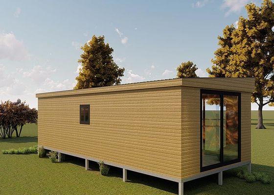 Maison préfabriquée modulaire à cadre en acier léger résistant aux tremblements de terre Grand-mère appartement