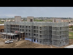 Chambres préfabriquées ultra modernes de haute qualité dans un cadre en acier léger maison préfabriquée villa de luxe