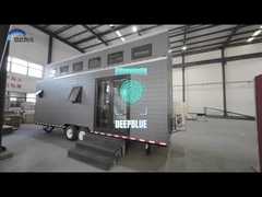 États-Unis Stander Vie écologique et ingéniosité architecturale Petite maison préfabriquée sur roues