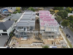 Maison préfabriquée légère en acier au 2e étage