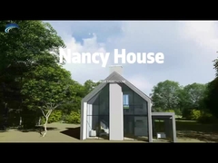 Villa de luxe de encadrement en acier de Liverpool Oslo de lumière de norme des Etats-Unis de la CE de Nzs d'Au